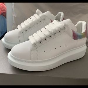 Alexander McQueen rainbow sneaker